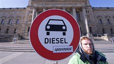 Aktivista Greenpeace očekává proces u Spolkového správního soudu v Lipsku.