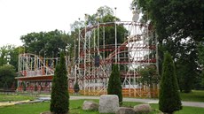 Atrakce na Mat�jské pouti v Hole�ovicích