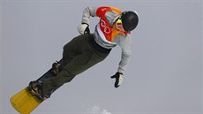 Český snowboardista Petr Horák na olympijských hrách v Pchjongčchangu.