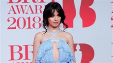 Zpvaka Camila Cabello na Brit Awards (Londýn, 21. února 2018)