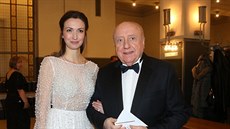 Lucie Gelemová a Felix Slováček na Česko-Slovenském plese 2018