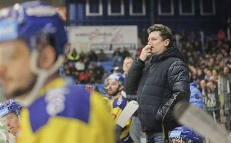 Trenér zlínských hokejist Robert Svoboda.
