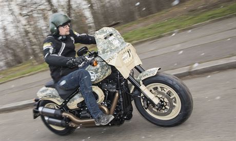Obrnn verze motorky Harley-Davidson