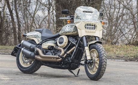 Obrnn verze motorky Harley-Davidson
