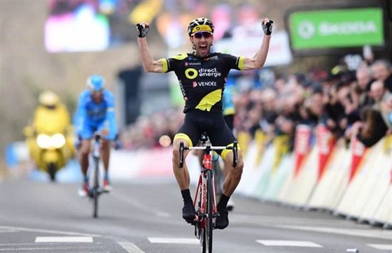 Francouzský cyklista Jonathan Hivert vyhrál 3. etapu závodu Paí-Nice.