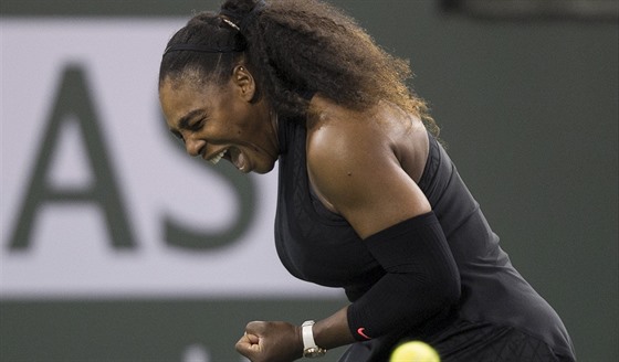 Serena Williamsová na turnaji v Indian Wells