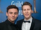 Tom Daley a Dustin Lance Black na Writers Guild Awards (Beverly Hills, 11....