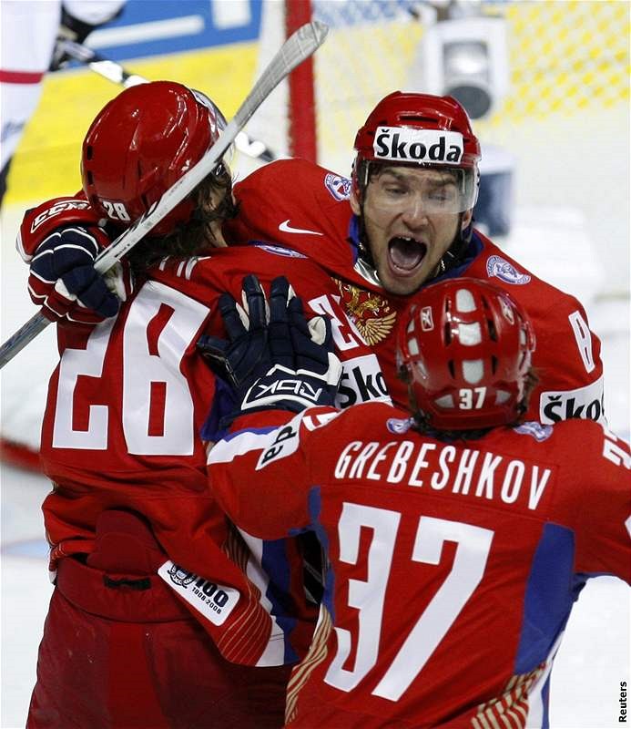 Alexander Ove�kin v euforii
