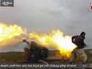 Bojovníci povstalecké milice Armáda islámu v syrské provincii Dará (25. února...