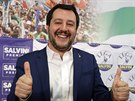 éf Ligy Severu Matteo Salvini komentuje pedasné výsledky voleb (5. bezna...