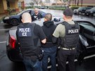 Zátah na ilegální migranty v Los Angeles (28. února 2018)