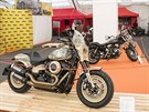 Souástí výstavy je také Bohemian Custom Bike - expozice vnovaná pestavným...