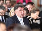 Martin Nejedlý na slavnostní inauguraci prezidenta Miloe Zemana ve...