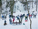 Tis�ce lid� z cel�ch ji�n�ch �ech vzaly o v�kendu �tokem Ter�ino �dol� u Nov�ch...