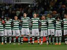 Fotbalisté Sportingu Lisabon a minuta ticha za Davide Astoriho ped osmifinále...