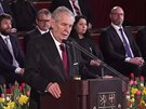 Milo Zeman pronesl svj druhý inauguraní projev