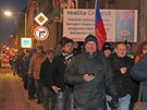 Obané Ostravy demonstrovali za odvolání Zdeka Ondráka i proti Andreji...