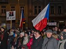 Protest proti zvolení Zdeka Ondráka se v Hradci Králové zúastnila asi...