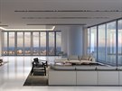 Vizualizace: byty v horních podlaích nabízejí nádherné panoramatické výhledy...