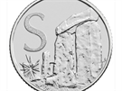 Mince s písmenem „S“ symbolizuje zmrzlinu slavný Stonehenge.