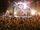 Slza na turné k desce Holomráz vystoupila 7. bezna 2018 v praském Foru Karlín.