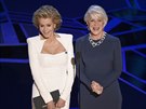 Jane Fondová a Helen Mirrenová na Oscarech (Los Angeles, 4. března 2018)