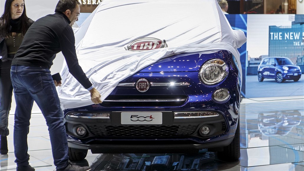 Expozice Fiatu na autosalonu v Ženevě