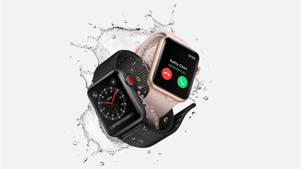 Watch Series 3 zajistily Applu rekordní prodeje chytrých hodinek