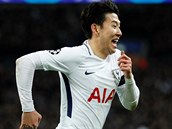 Korejsk zlonk Son Heung-min z Tottenhamu slav gl do st Juventusu v...