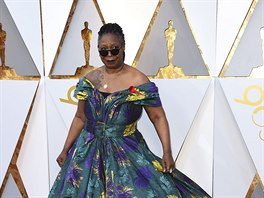 Whoopi Goldbergová na Oscarech (Los Angeles, 4. bezna 2018)