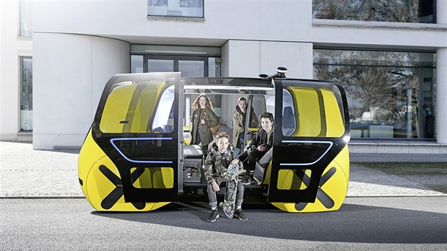 Autonomn kabinka Volkswagen Sedric