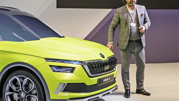 Hliněný model konceptu Škoda Vision X popisuje nový šéfdesignér značky Oliver Stefani