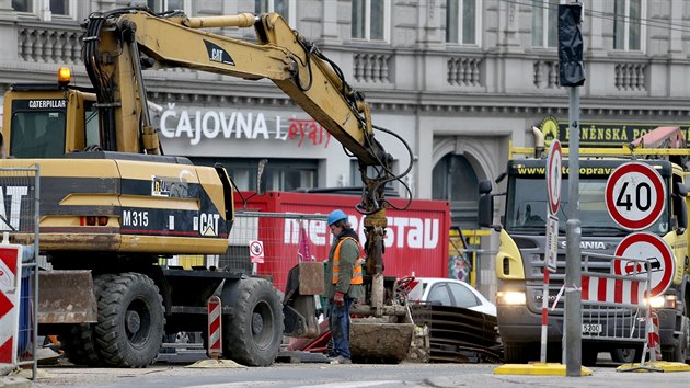 K rekonstruknm pracm v brnnskm centru na Koliti, kter maj skonit letos na podzim, se brzy pipoj dal.