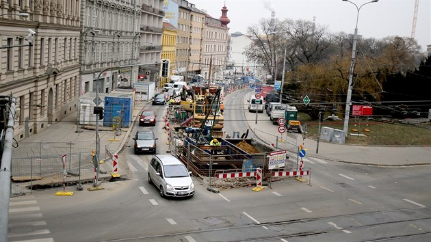 K rekonstruknm pracm v brnnskm centru na Koliti, kter maj skonit letos na podzim, se brzy pipoj dal.