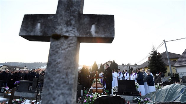 Poslední rozloučení se zavražděným slovenským novinářem Jánem Kuciakem proběhlo 3. března 2018 ve Štiavniku poblíž Žiliny.