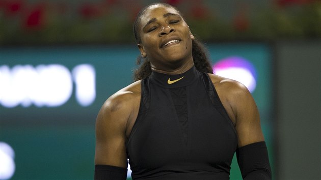 Serena Williamsov na turnaji v Indian Wells