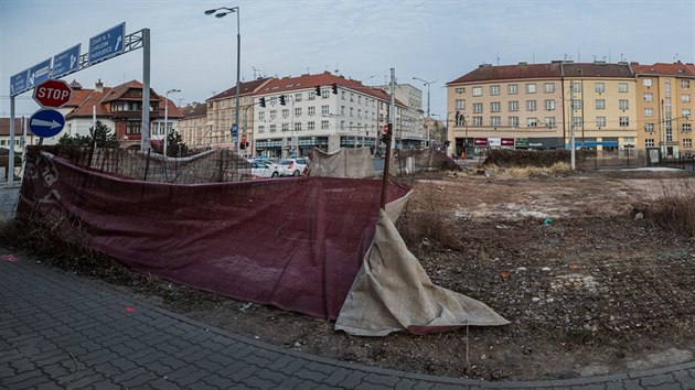 Na pozemcch v okol zachrnn vily Anika v centru Hradce Krlov m vyrst nov sdlo Generali (5. 3. 2018).