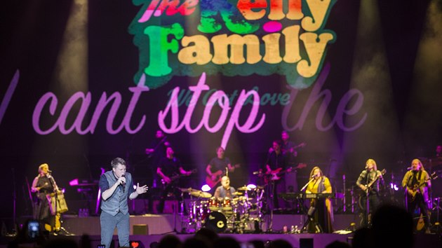Kapela Kelly Family vystoupila 8. bezna 2018 v prask O2 aren.