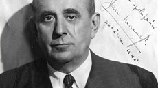 Fotografie s pod�kováním, kterou Vocho�ovi v�noval Jan Masaryk za slu�by na...