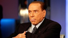Lídr italské strany Vzhru, Itálie Silvio Berlusconi (21. února 2018)