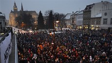 Vzpomínkové shromádní v Koicích (2. bezna 2018)