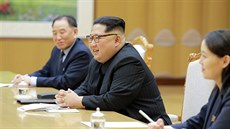 Severokorejský vdce Kim ong-un pijal delegaci z Jiní Koreje (5. bezna...