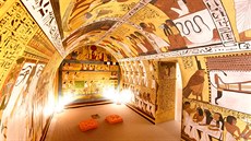 Muzeum v rakouském Mistelbachu p�iná�í atributy starov�kého Egypta.