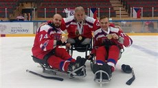 Miroslav Hrbek v eské sledge hokejové reprezentaci.