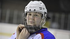 Nikol Nepokojová hraje hokej za mladší dorost v HC Chotěboř. Trenéři o ní...
