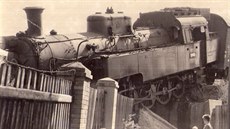 Dobové snímky pravdpodobn z roku 1961 ukazují, e v Radotín u vlak jednou...