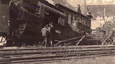 Dobové snímky pravdpodobn z roku 1961 ukazují, e v Radotín u vlak jednou...