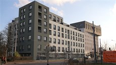 Vizualizace budoucí podoby jednoho z developerských projektů v Olomouci, v rámci kterého vznikají nové byty - Rezidence U Parku na Lazcích. Jeho součástí bude i jeden nejdražších bytů ve městě za devět milionů korun o rozloze 130 metrů čtverečních.
