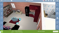 V aplikaci Home Design 3D mete navrhovat interiéry s vyuitím databáze...