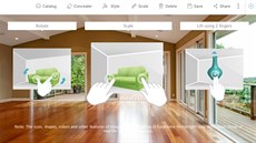 Homestyler Interior Design vám ukáe, jak bude vypadat vá dm s novým nábytkem.